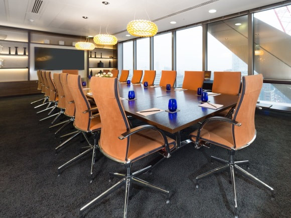 Heron Tower meeting room
